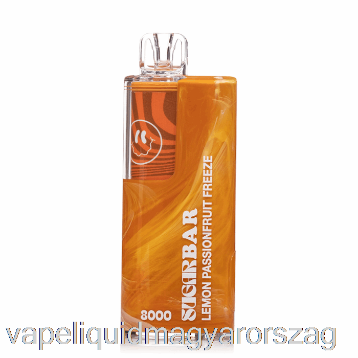 Cukorszelet Sb8000 Eldobható Citromos Passionfruit Fagyasztó Vape Folyadék